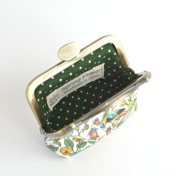 Unique frame pouch(S) - Liberty "Catesby" Green [096] 第4張的照片