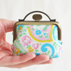 Tiny frame pouch - pastel paisley - floral[609] 第1張的照片