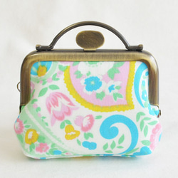 Tiny frame pouch - pastel paisley - floral[609] 第2張的照片