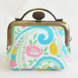 Tiny frame pouch - pastel paisley - floral[609] 第3張的照片