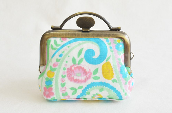 Tiny frame pouch - pastel paisley - floral[609] 第3張的照片