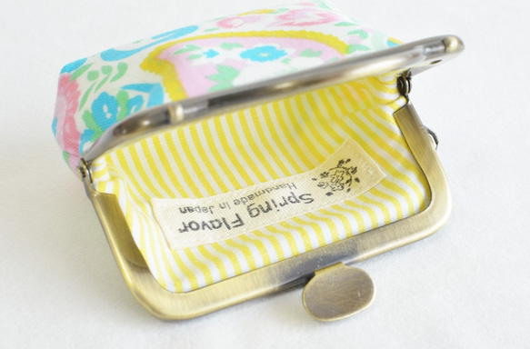 Tiny frame pouch - pastel paisley - floral[609] 第4張的照片