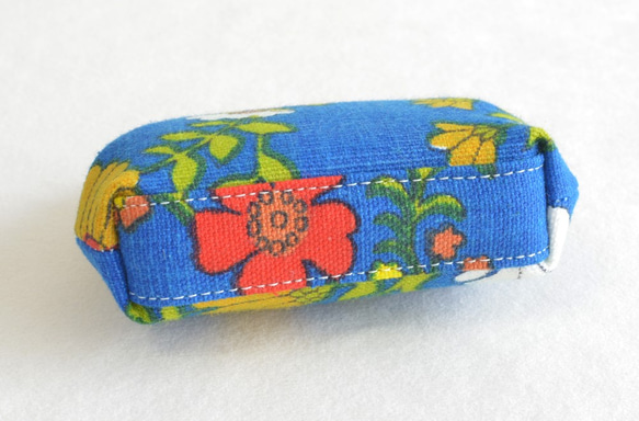 Tiny frame pouch - vintage - retro floral in blue[617] 第5張的照片