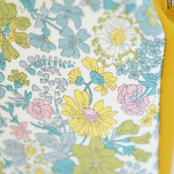 Mini shoulder bag - Liberty "Emily" floral - yellow [591] 第7張的照片