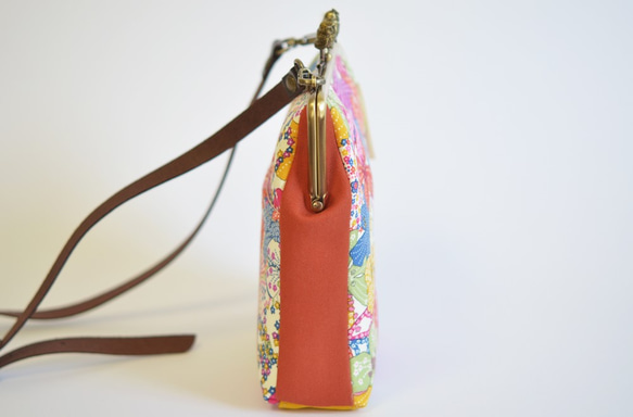 Mini shoulder bag - Liberty "Mauvey" floral - multi [590] 第4張的照片