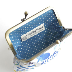 Frame purse - Liberty "Chartwell" blue [427] 第4張的照片