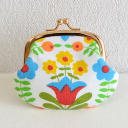 Vintage floral tiny coin purse [260] 第2張的照片