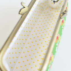 Floral pen case with swans - Green garden - multi [667] 第5張的照片