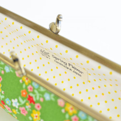 Floral pen case with swans - Green garden - multi [667] 第6張的照片