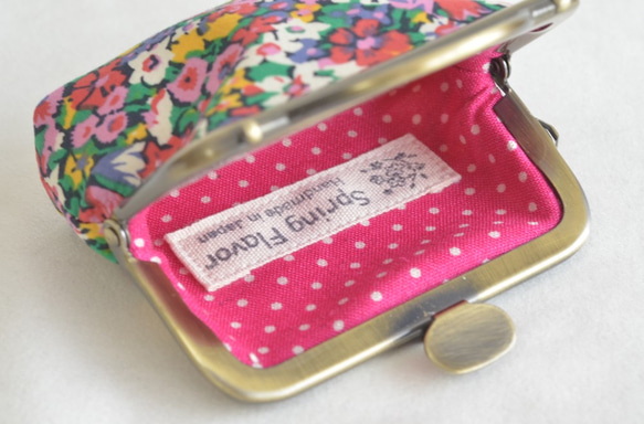 Tiny frame pouch - Liberty "Alice Victoria" [552] 第4張的照片