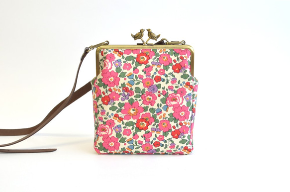 {SALE} Mini shoulder bag - Liberty "Betsy" [701] 第2張的照片