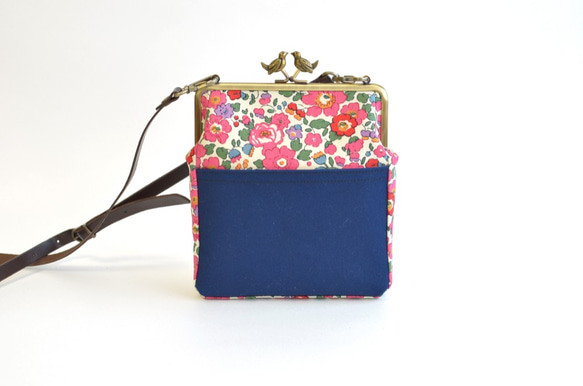 {SALE} Mini shoulder bag - Liberty "Betsy" [701] 第3張的照片