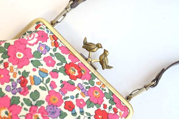 {SALE} Mini shoulder bag - Liberty "Betsy" [701] 第5張的照片