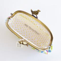 Liberty floral frame purse with birds - Summer Posy [929] 第4張的照片