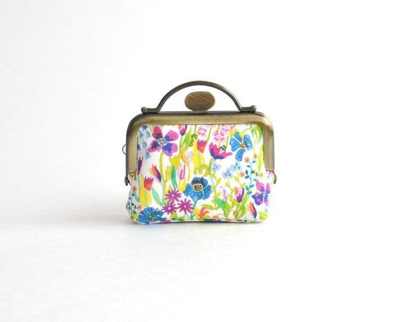 Unique frame pouch(S) - Liberty "Summer Posy" [620] 第2張的照片