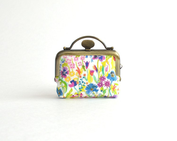 Unique frame pouch(S) - Liberty "Summer Posy" [620] 第3張的照片