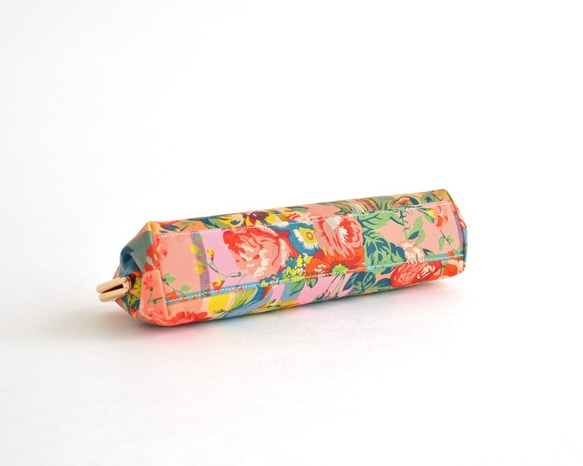 {花卉口金包} Floral pen case - Liberty "Magical Bouquet"[712] 第5張的照片