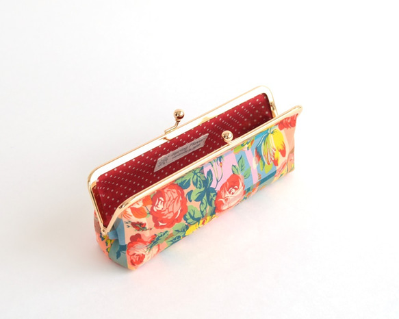 {花卉口金包} Floral pen case - Liberty "Magical Bouquet"[712] 第6張的照片