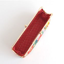 {花卉口金包} Floral pen case - Liberty "Magical Bouquet"[712] 第7張的照片