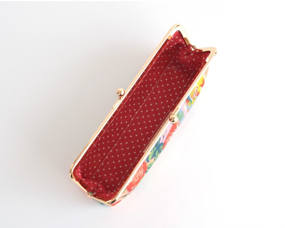 {花卉口金包} Floral pen case - Liberty "Magical Bouquet"[712] 第7張的照片