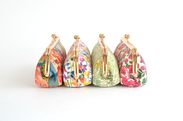 {花卉口金包} Floral pen case - Liberty "Magical Bouquet"[712] 第8張的照片