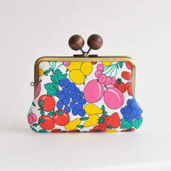 Double clasp/frame purse - Vintage - fruits from Sweden[847] 第2張的照片