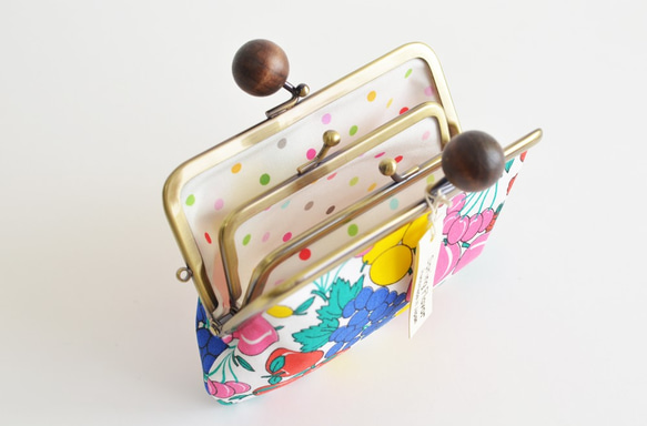 Double clasp/frame purse - Vintage - fruits from Sweden[847] 第5張的照片