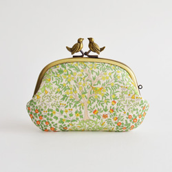 Liberty floral frame purse with birds - Jess and Jean [888] 第3張的照片