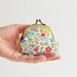 {花卉口金包} Mini coin purse - Liberty "Vita" [889] 第1張的照片