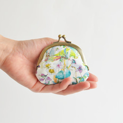 {花卉口金包} Mini coin purse - Liberty "Wild Flowers" [936] 第1張的照片