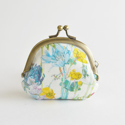 {花卉口金包} Mini coin purse - Liberty "Wild Flowers" [936] 第3張的照片