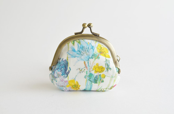 {花卉口金包} Mini coin purse - Liberty "Wild Flowers" [936] 第3張的照片