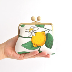 Kiss lock purse (M) - Import "Lemon" from Sweden [727] 第1張的照片