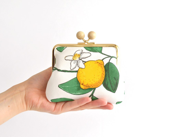 Kiss lock purse (M) - Import "Lemon" from Sweden [727] 第1張的照片