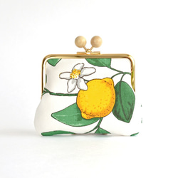 Kiss lock purse (M) - Import "Lemon" from Sweden [727] 第2張的照片