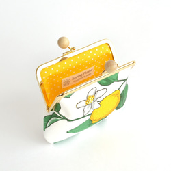 Kiss lock purse (M) - Import "Lemon" from Sweden [727] 第5張的照片