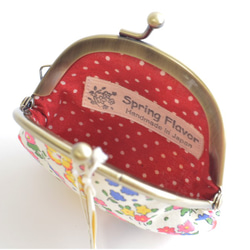 {花卉口金包} Mini coin purse - Liberty "Ella and Libby" [897] 第4張的照片