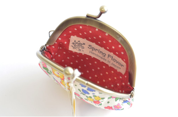 {花卉口金包} Mini coin purse - Liberty "Ella and Libby" [897] 第4張的照片