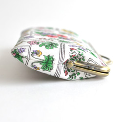 {花卉口金包}Vintage wildflower small cosmetic pouch/pen case[198] 第6張的照片