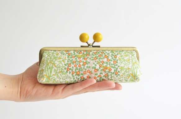 {花卉口金包} Floral glasses case - Liberty Jess and Jean -B-[953] 第1張的照片