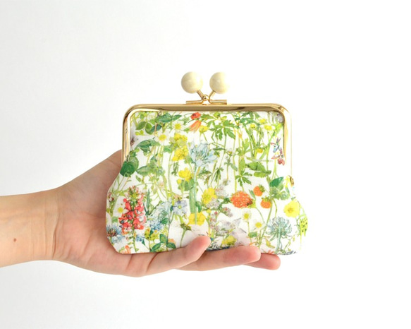 Kiss lock purse (M) - Liberty "Wild Flowers" [055] 第1張的照片