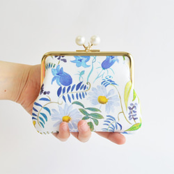 OOAK Liberty "Chartwell" kiss lock cosmetic pouch [934] 第1張的照片