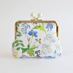 OOAK Liberty "Chartwell" kiss lock cosmetic pouch [934] 第3張的照片