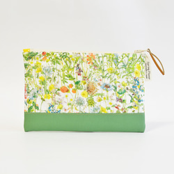 Liberty floral zipper pouch with cotton - Wild Flowers [024] 第3張的照片