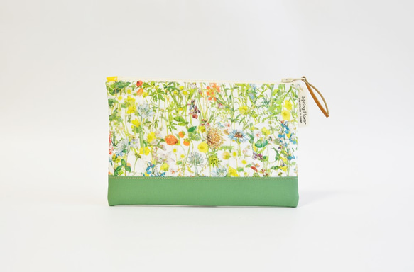 Liberty floral zipper pouch with cotton - Wild Flowers [024] 第3張的照片