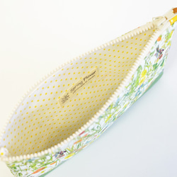 Liberty floral zipper pouch with cotton - Wild Flowers [024] 第4張的照片