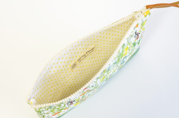 Liberty floral zipper pouch with cotton - Wild Flowers [024] 第4張的照片