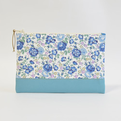 Liberty "Felicite" zipper pouch with cotton [021] 第2張的照片