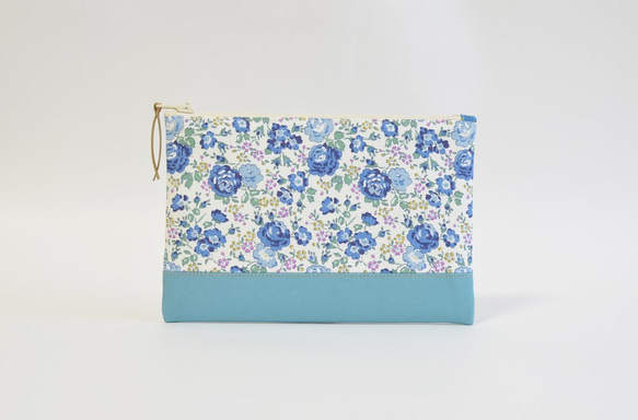 Liberty "Felicite" zipper pouch with cotton [021] 第2張的照片