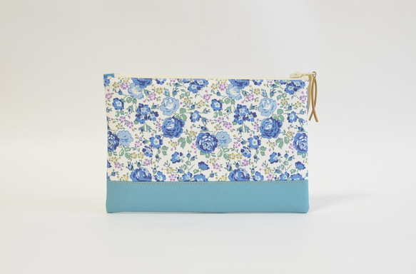 Liberty "Felicite" zipper pouch with cotton [021] 第3張的照片